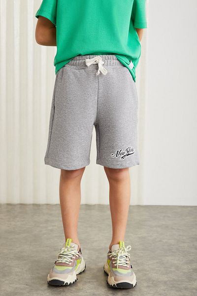 GRIMELANGE Darvell-grm24007 100% Cotton Printed Boys' Shorts Grimelange Shorts