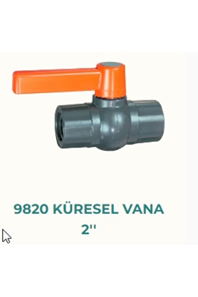 Genel Markalar PVC Küresel Vana 2 Parmak