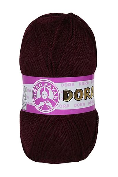 Ören Bayan Ören Dora Knitting Yarn Claret Red (035) Pack of 5