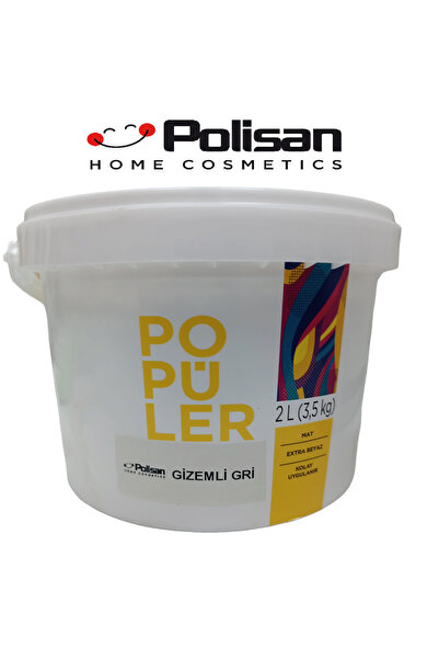 Polisan Popüler Ekonomik Fiyatlı İç Cephe Duvar ve Tavan Boyası 3.5 Kg Gizeml...
