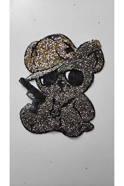 BERKE TUHAFIYE AKSESUAR 14×17 Ütüyle Yapışan Taşlı Aplik Arma Giyim Aksesuarı