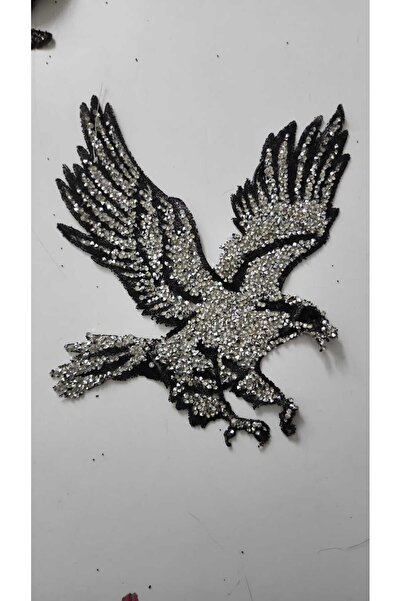 BERKE TUHAFIYE AKSESUAR 16×20 Ütüyle Yapışan Taşlı Aplik Arma Giyim Aksesuarı