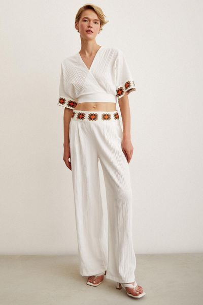 nevege Linen Set - Toli-Size Embroidery Detailed