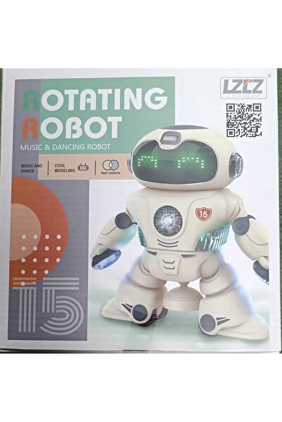 Genel Markalar Rotating Müzikli Ve Işıklı Dönen Robot