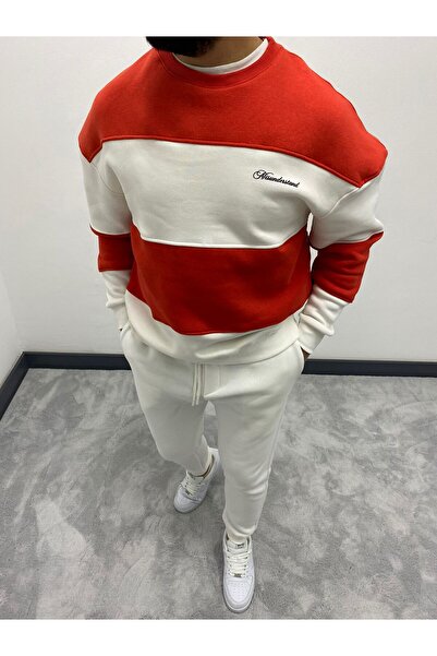 BREEZY GRANİLİ BİSİKLET YAKA SWEAT