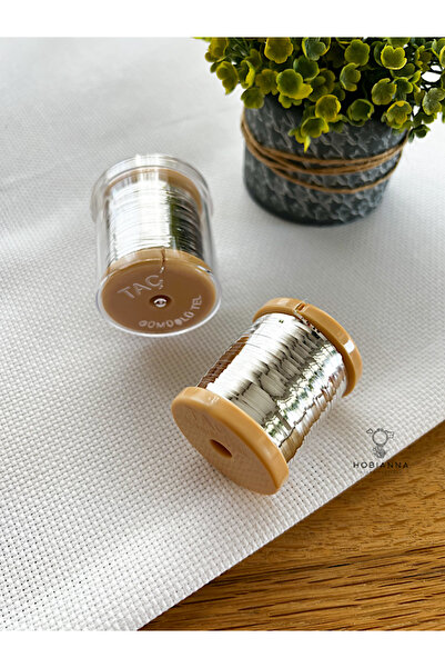 Hobianna Σύρμα σύρματος ασημένιας κορώνας 30m