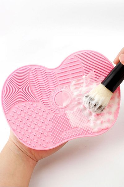 SEVRU Practical Easy Makeup brush cleaning mat, apparatus silicone makeup brush cleaning pad