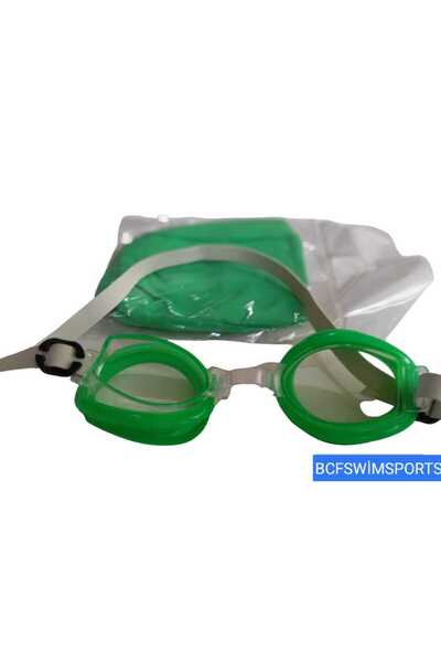 BCFSWİMSPORTS KIDS SWIMMING GLASSES BONE SET Pool Glasses Pool Cap Sea Cap Sea Glasses Set