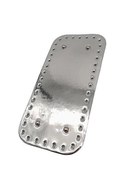 angel çanta aksesuar Αξεσουάρ Angel Bag Γυαλιστερό λουστρίνι 25x12 cm Ορθογώνια Τσάντα Βάση Γκρι Χρώμα Ασημί μεταλλικό