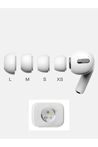 ucuzmi Pro 1-2 Uyumlu Silikon Pedler Tüm Bedenler L - M- S- XS -2X4 Yedek Kul...