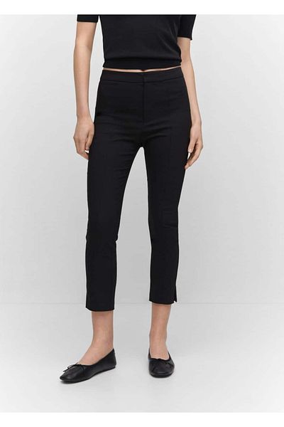 MANGO Woman Pantaloni skinny tăiați