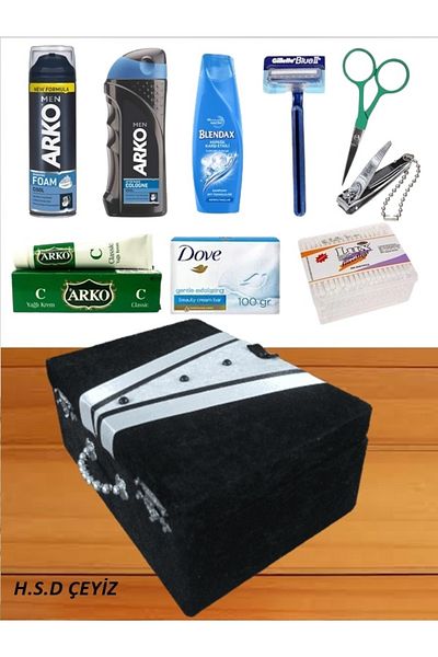 Sonem Çeyiz Coffret pentru dote Cutie pentru mire Cutie pentru machiaj Set cosmetic 1327
