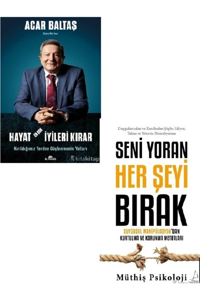 Destek Yayınları Hayat En Çok İyileri Kırar  Seni Yoran Her Şeyi Bırak - Müth...