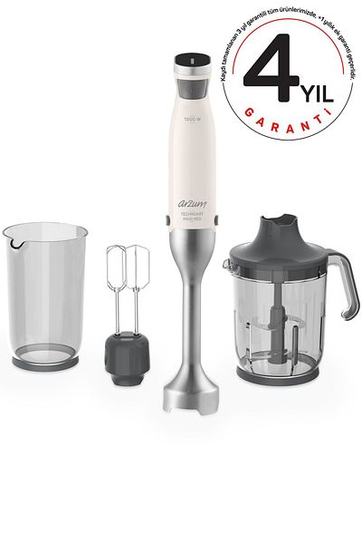 Arzum AR1114-B Technoart Maxi Neo Blender Set White