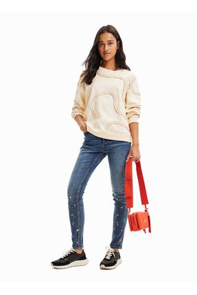 Desigual Bisiklet Yaka Duz Pembe Kad n Sweatsh rt 23wwsk19 Fiyat Yorumlar Trendyol