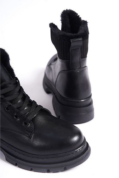 Papuçlarım Ghete de damă Lordi Black Matte Leather