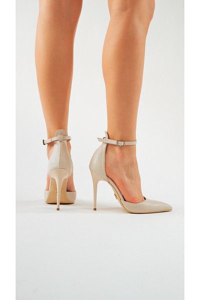 AYAKKABI PRENSİ Lesley Ten Matte 10 cm Women's Stiletto, High Heels