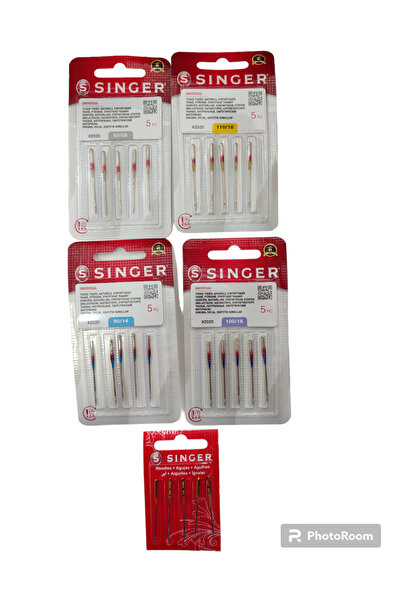 SİNGER Singer 8 11 14 16 18 No Karma Dikiş Makinesi İğnesi