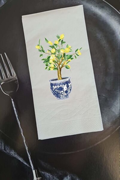 PEKSHOP منديل عرض منديل بلو بلانك لشجرة الليمون الناطق