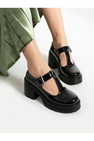 Alemdar Shoes LENA Black Patent Leather Women's Loafer