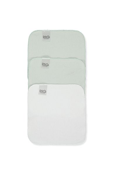 Bebetto مناديل داخلية عضوية 3 عبوات 20×20 (أحذية لازي عضوية) C 1038