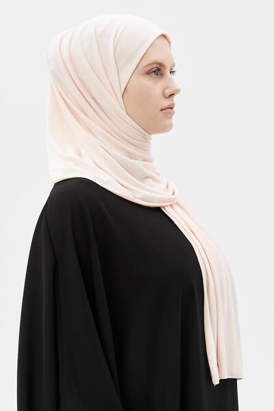 Altobeh Hijab Combed Shawl Plain Powder