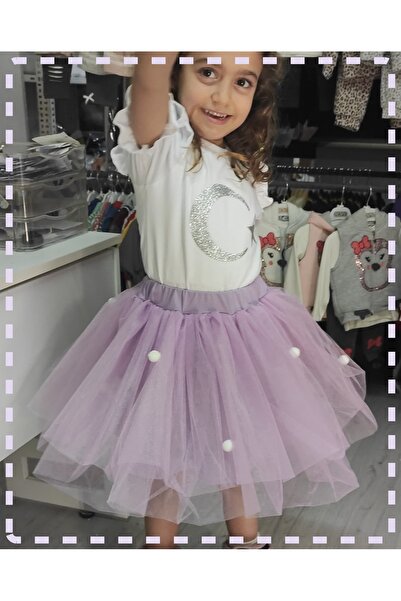 Novy Baby 23 Nisan Bayram Doğum Günü Özel Gün Kız Çocuk Bebek Tütü Etek - 2-9...