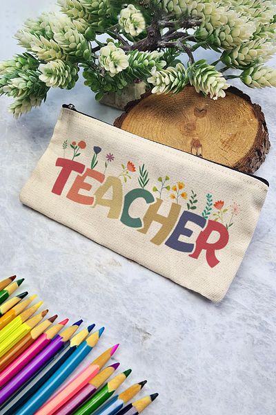 PEKSHOP Suport pentru stilou cu fermoar cadou pentru profesorul scris