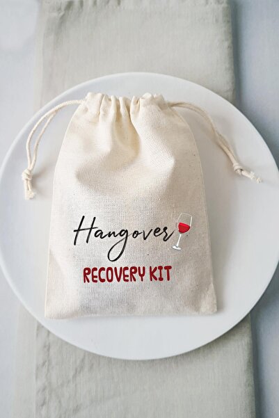 PEKSHOP Bachelorette Party Recovery Kit Hangover Kit Kesesi - 10 Adet