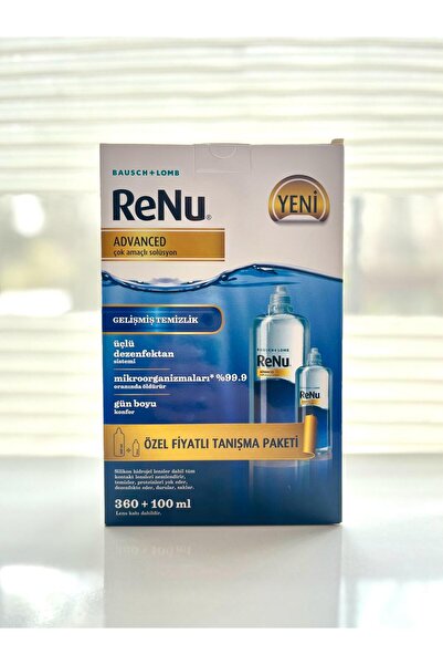 Bausch & Lomb Bausch+Lomb Renu Çok Amaçlı Solüsyon 360+100 ml Avantajlı Paket