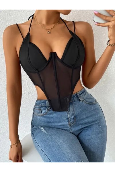 TİESSİ Bustieră pentru femei cu sârmă, cu design special, sexy, sezon nou