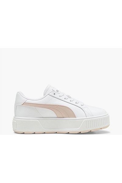 Puma Pantofi Karmen L Ls de damă Alb-trandafir Cuarț-argintiu 384615 -9558