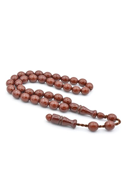 Murty99 Систематични квадратни молитвени мъниста от кафяв кехлибар, дневен ра...