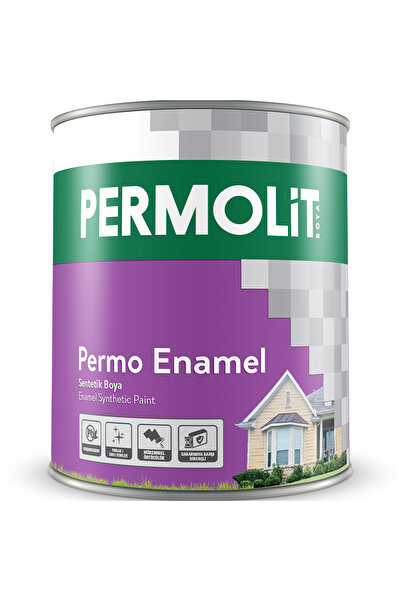 Permolit Permo Enamel Açık Kahve Sentetik Boya 2,5 Lt. 35 Farklı Renk