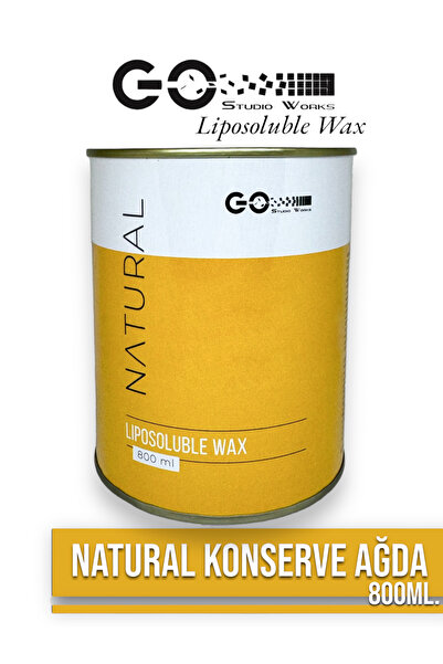 Go Studio Works Konserve Ağda Natural 800 ml.
