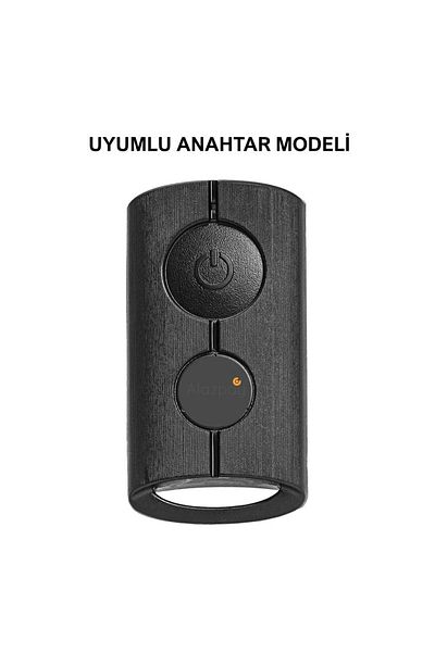 Alazpay Yamaha XMAX & NMAX & TECH MAX & IRONMAX & TRICITY 125 250 300 400 Key Case (Black - White)