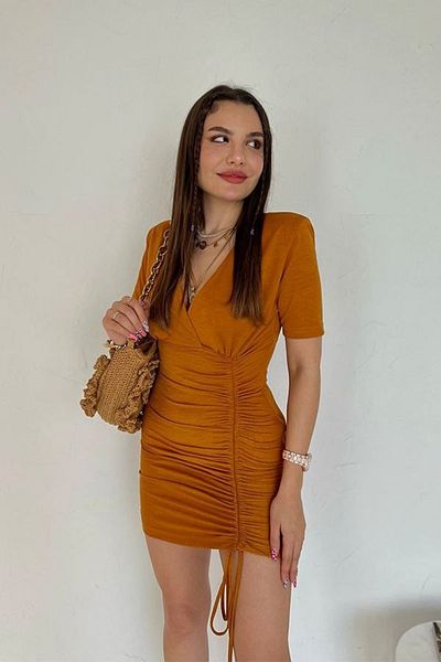 SHUGAA Rochie de damă cu piept dublu în față