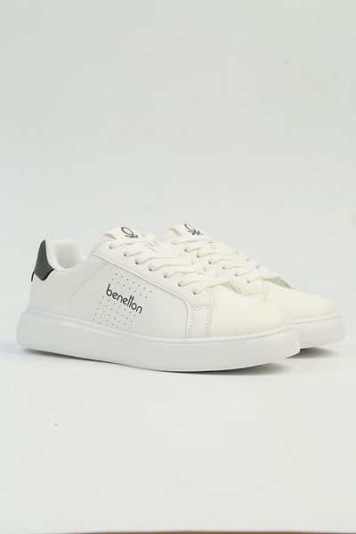 Benetton ® |   IMPORT Pantofi sport albi pentru femei BNI-10266