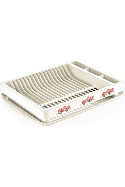 Cosiness Desenli Tek Katlı Bulaşıklık & Tabaklık