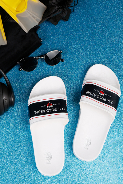 U.S. Polo Assn. Καθημερινές παντόφλες Beach Pool Garden Sea Summer Flat Bottom