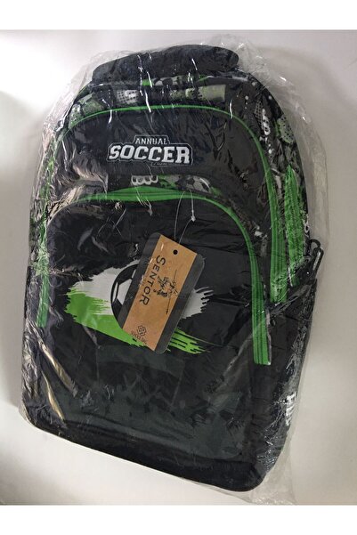 Sentor SN-2085 İLKOKUL ÇANTASI SİYAH SOCCER