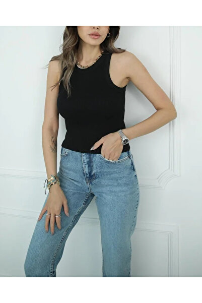 My Blog Černé provazové tílko