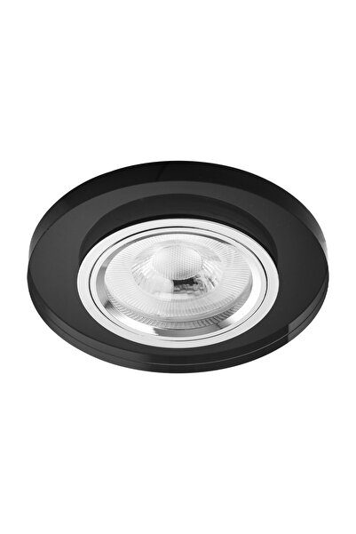 NEVO Sıva Altı Cam Spot Siyah 4000K Ilık Beyaz ND500