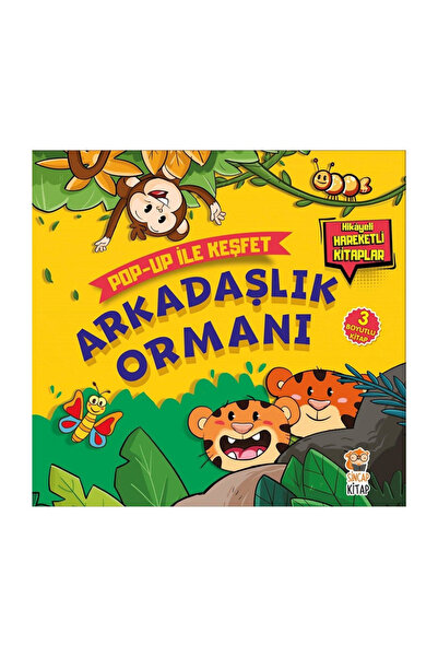 Sincap Kitap Arkadaşlık Ormanı Hikayeli Hareketli Kitaplar/ 3 boyutlu 0-6 Yaş