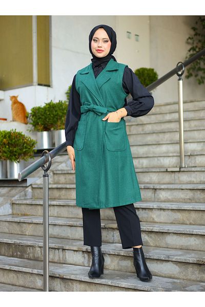 ZENANE Vest - Emerald Green - ZENANE