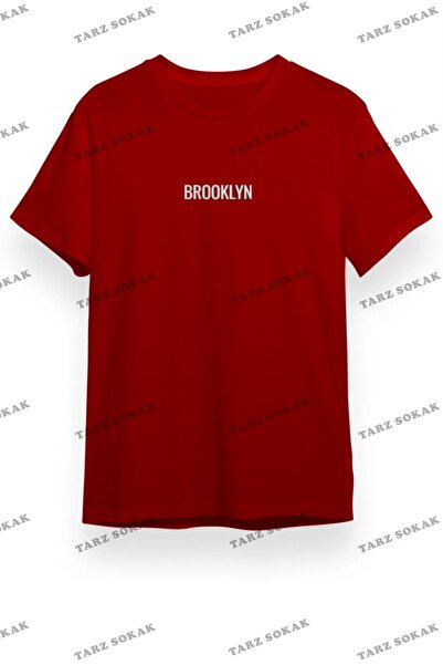 Tarzsokak Unisex Brooklyn Μαύρο Oversize με στάμπα σε λαιμόκοψη ποδηλάτου