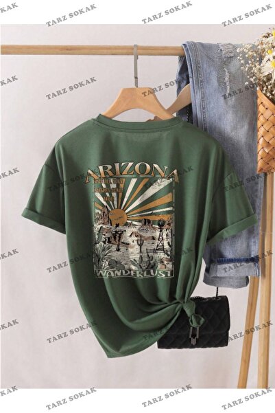 Tarzsokak Unisex Femei/Bărbați Arizona Colorat Imprimat personalizat Bumbac p...