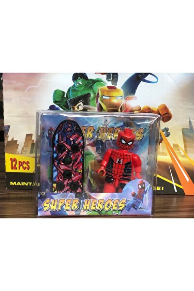OYUNCAK'S SPIDERMAN SÜPER KAHRAMAN VE KAYKAY SETİ HEDİYELİK