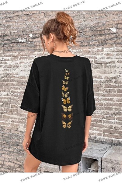 Tarzsokak Unisex Negru Basketballer Zero Sleeve Crew Neck Oversize Casual Bas...