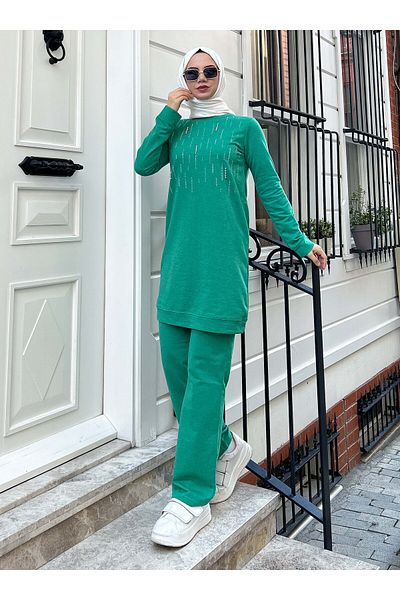 Bwest Double Set - Dark Green - Bwest